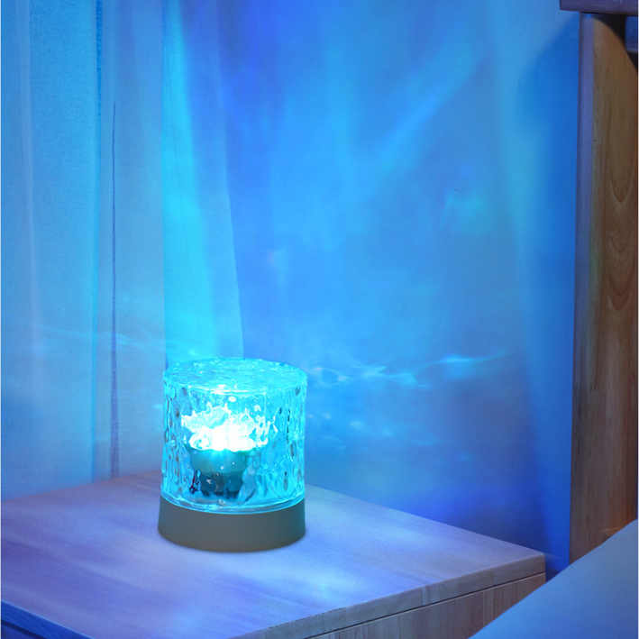 Đèn Gợn Sóng UStyle R1 Chiếu Galaxy Chuyển Động Hình Gợn Sóng Nước Trang Trí, Decor Phòng Ngủ, Phòng Khách CAM DECOR