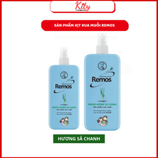 Xịt Chống Muỗi Remos Mentholatum Hương Sả Chanh 150ml