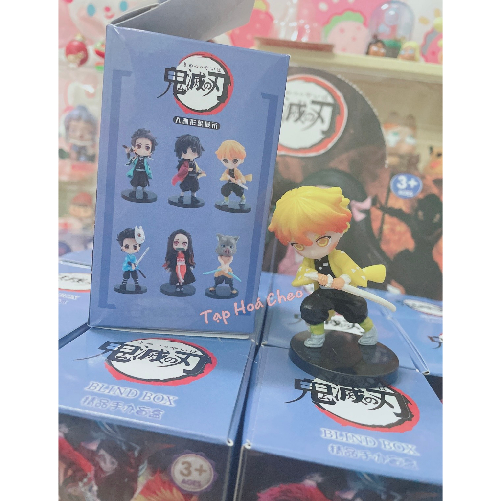 Hộp mù Blind Box Demon Slayer - Thanh Gươm Diệt Quỹ - Kimetsu No Yaiba siêu dể thương