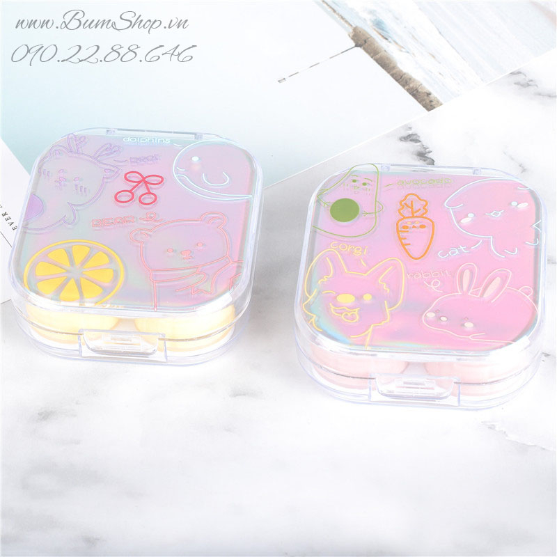 Khay gương lens hologram lấp lánh