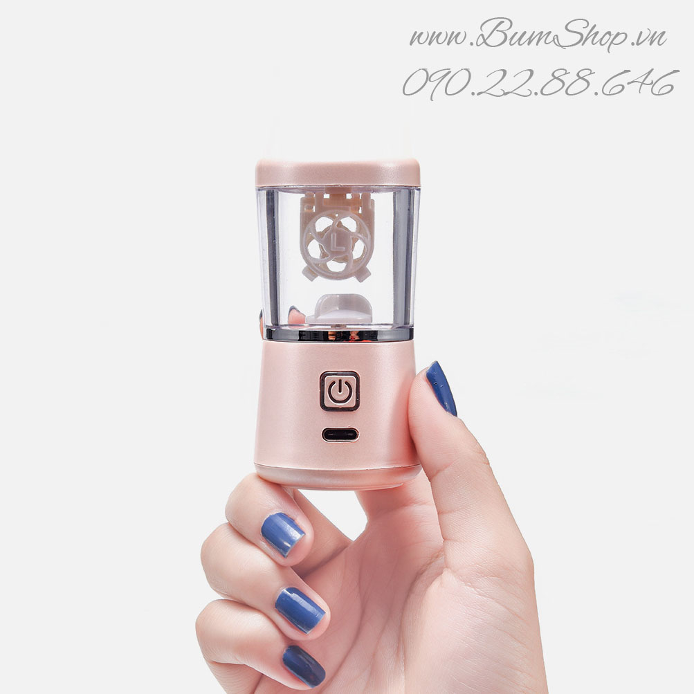 Máy rửa lens sóng âm phiên bản mới, có quạt trợ lực