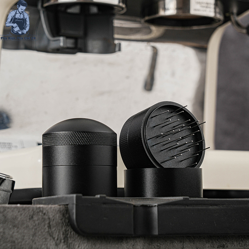 Dụng Cụ Phân Phối Cà Phê Espresso Với Giá Đỡ WDT Cho Máy Pha Cà Phê 58mm