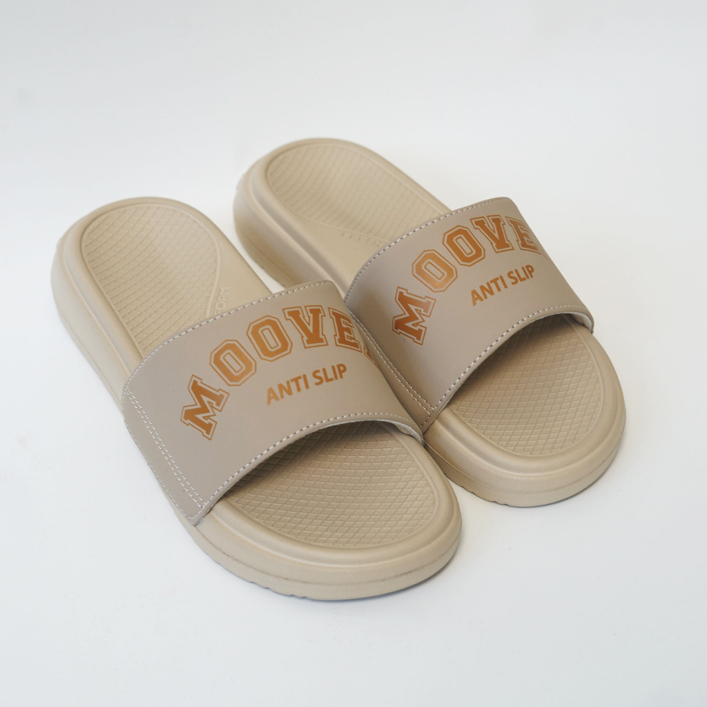 Dép quai ngang MOOVER anti slip unisex slipper AS cá tính êm chân chống thấm nước
