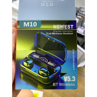 Tai nghe bluetooth m10 bản v5.3, nghe nhạc 5 tiếng, chờ 280 giờ,