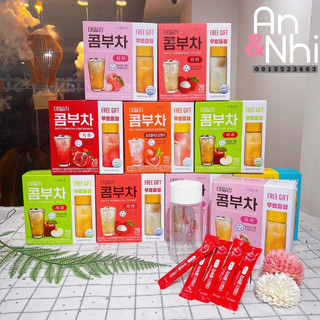 Trà KOMBUCHA Hàn Quốc - tặng bình