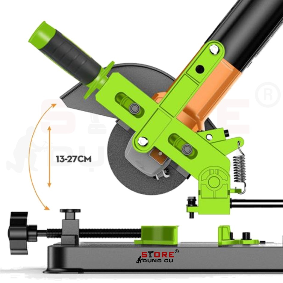100-125mm Bàn gắn máy mài góc đa năng có trượt , giá đỡ máy cắt đế kẹp máy mài bộ chuyển đổi máy mài thành máy cắt