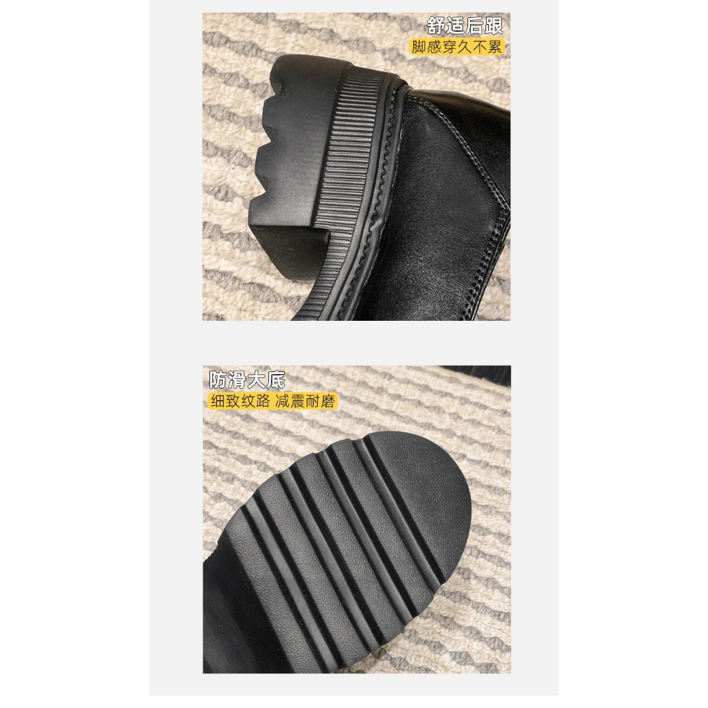 GIÀY LƯỜI CAO CẤP SIZE NHỎ 31 32 33 ĐẾ DÀY DA MỀM HÀNG QUẢNG CHÂU CAO 6CM