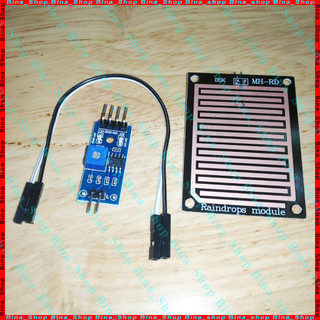 Module cảm biến mưa cho Arduino kèm cáp