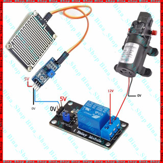 Module cảm biến mưa cho Arduino kèm cáp