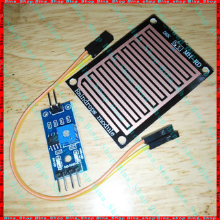 Module cảm biến mưa cho Arduino kèm cáp