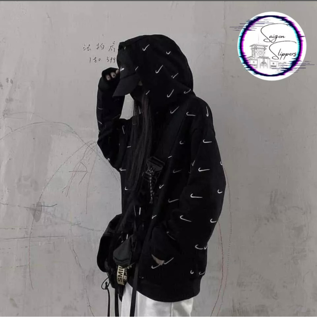 Áo Hoddie Nike Mũ 2 Lớp Siêu Ấm Siêu Dày Siêu Đẹp Tôn Dáng Phong Cách Hàn Quốc Hottrend 2023