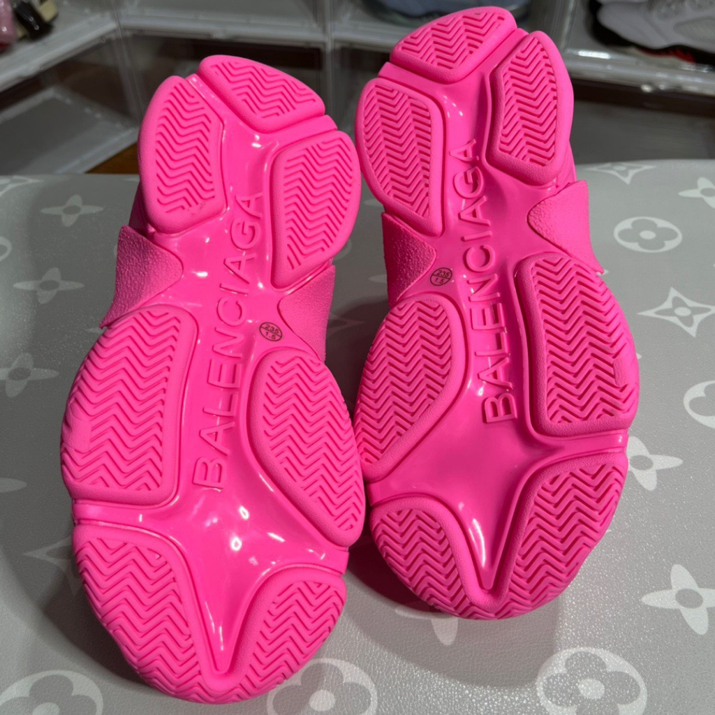 Giày thể thao Adidas x Balenciaga Triple S " Pink " cho nữ