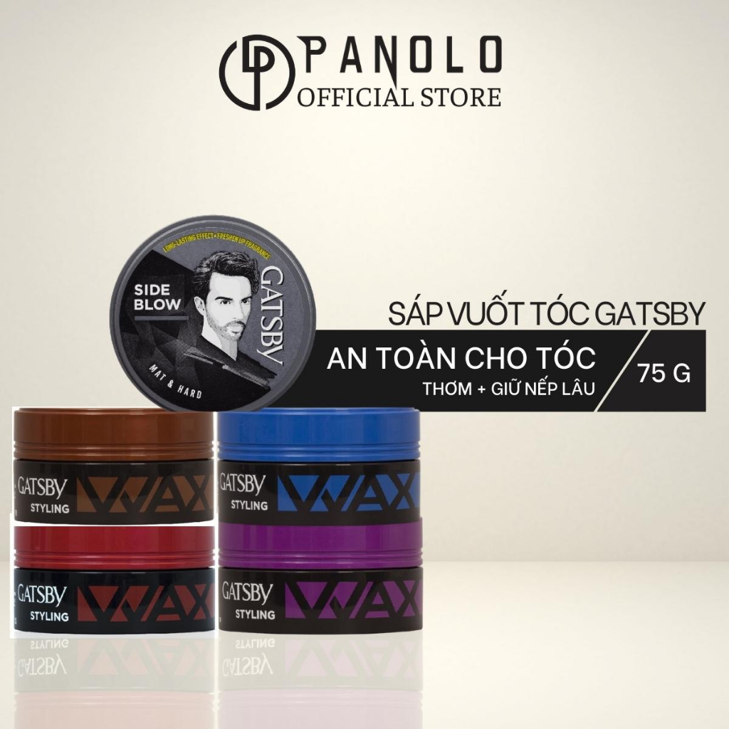 Sáp vuốt tóc nam Gatsby Hair styling Wax 75g