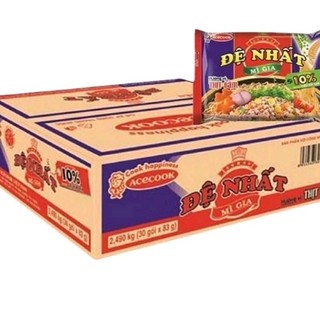 Thùng 30 gói mì đệ nhất thịt bằm 82g