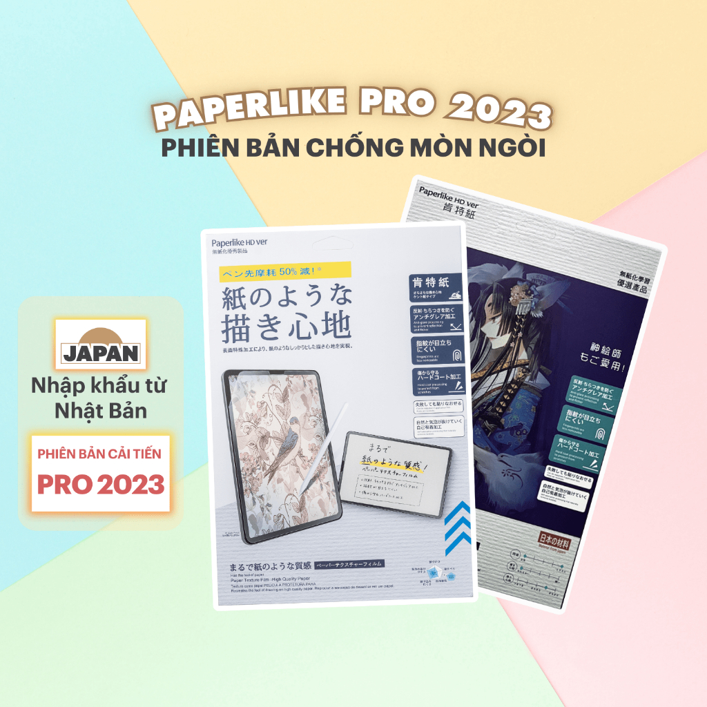 Miếng dán màn hình AstroMazing Paperlike cho iPad Mini 4-5-6/ Air 1-2-3-4-5/ Pro 11-12.9/ Gen 5-6-7-8-9
