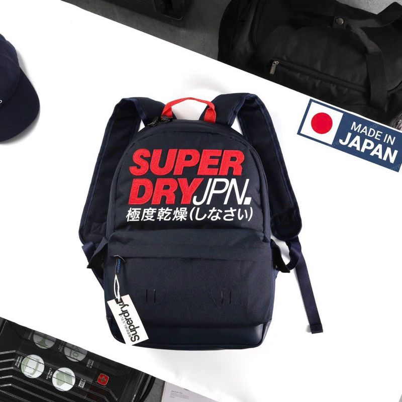 Balo superdry vải dù