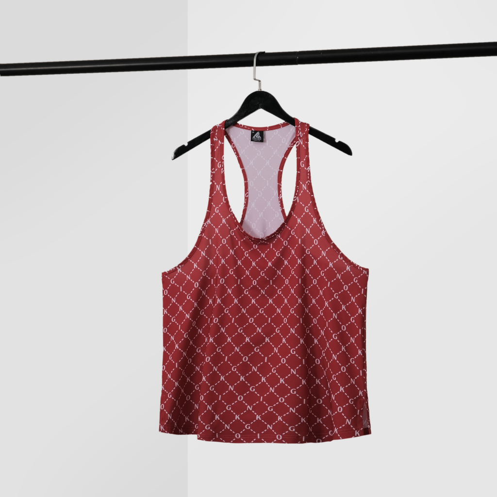 Áo Ba Lỗ Tanktop Thể Thao Gym Co Giãn Phối Chữ Kingkong - Local Brand TB KINGKONG SPORT WEAR