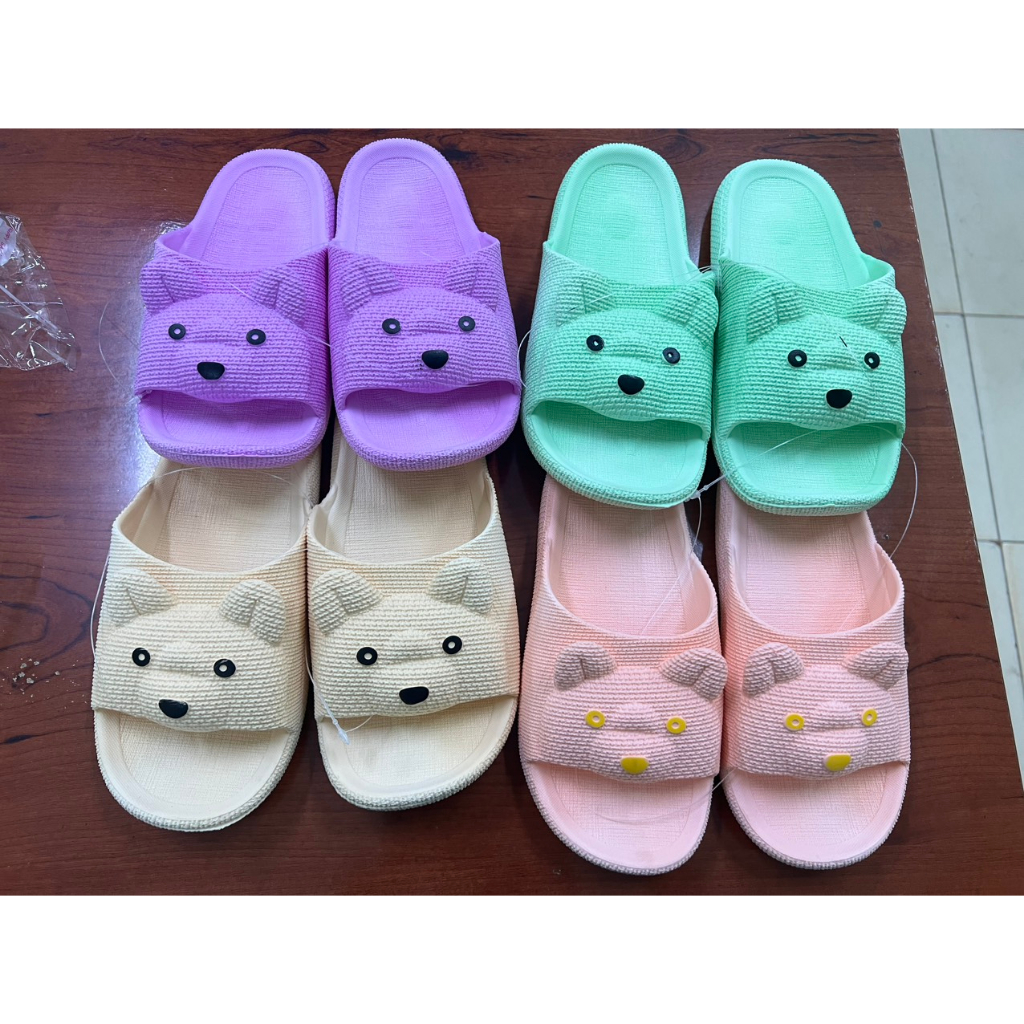 DÉP GẤU NHỰA DẺO PVC SIÊU CUTE 2102