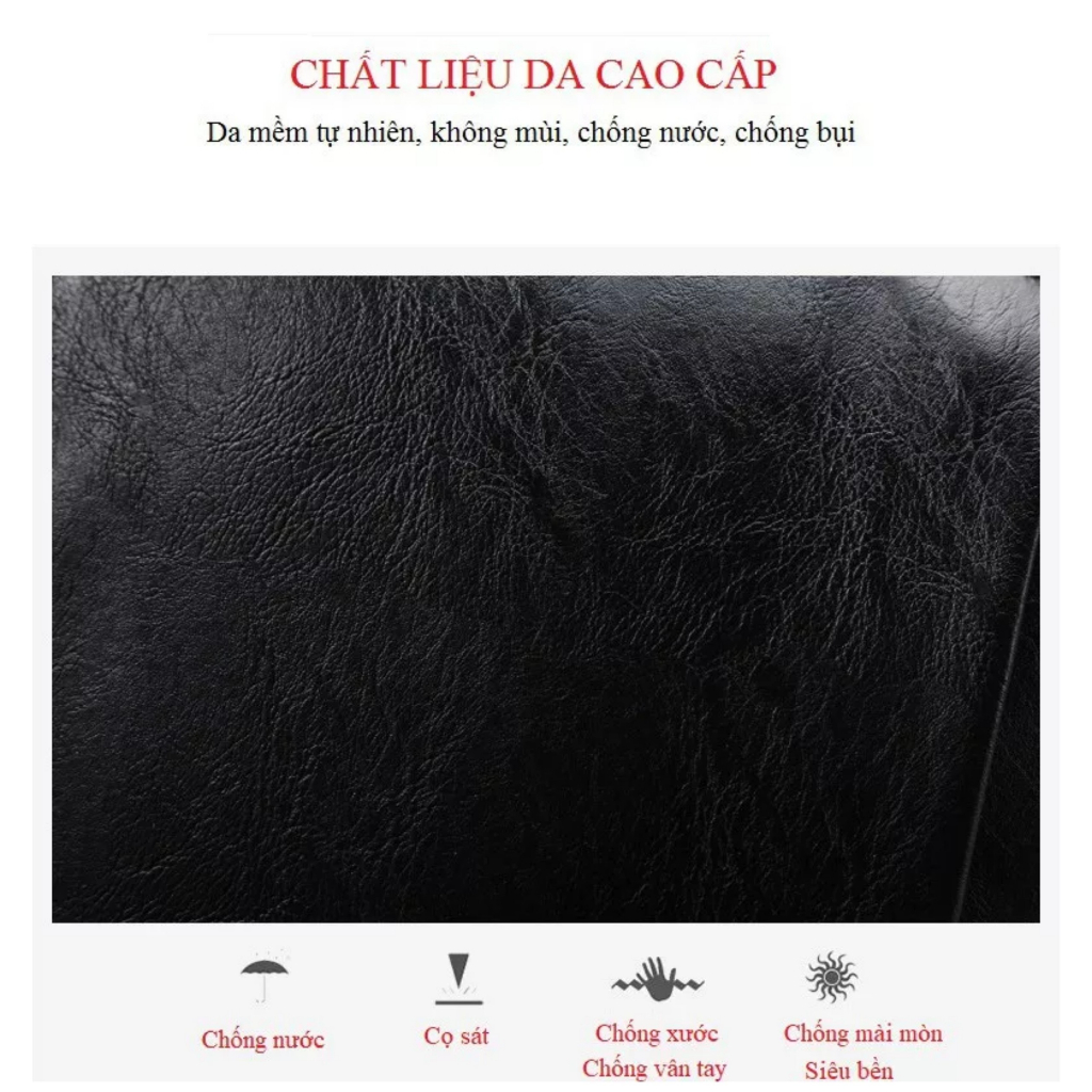 Balo da Đi Học Balô Da Thời Trang Nam Nữ Ba lo Lv Da Pu Cao Cấp Balo da đen Cặp Đi làm Đựng Laptop 15.6 Inh