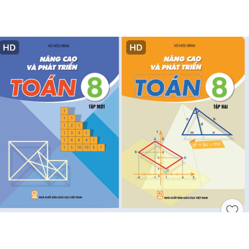 Sách - Combo Nâng cao và phát triển toán 8 (2 tập)