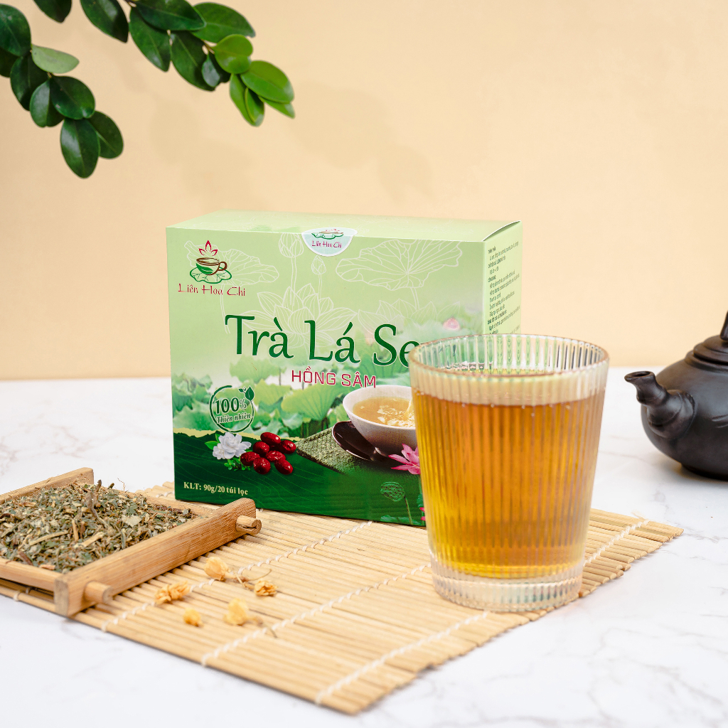 TRÀ LÁ SEN NGUYÊN CHẤT - HỒNG SÂM