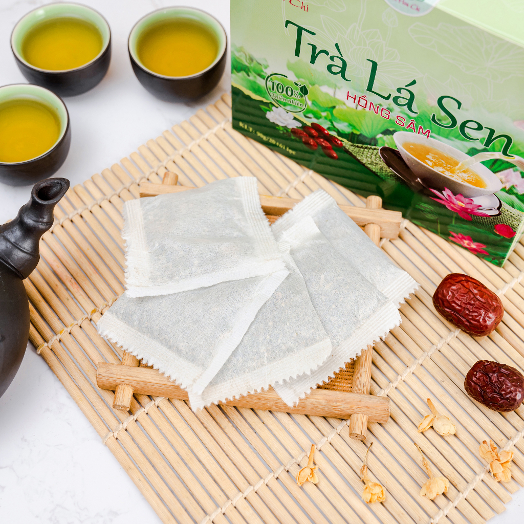 TRÀ LÁ SEN NGUYÊN CHẤT - HỒNG SÂM