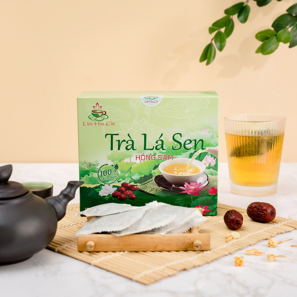 TRÀ LÁ SEN NGUYÊN CHẤT - HỒNG SÂM