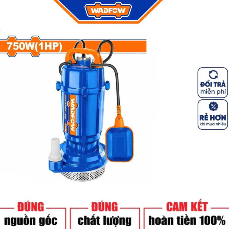 WADFOW Máy bơm chìm nước sạch 750W(1HP) WWPQA03