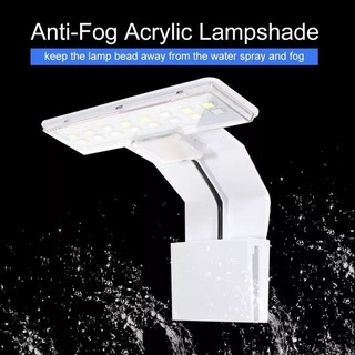 Đèn led m180,m280 đổi màu kẹp thành hồ cá thủy sinh led light đèn 3 màu
