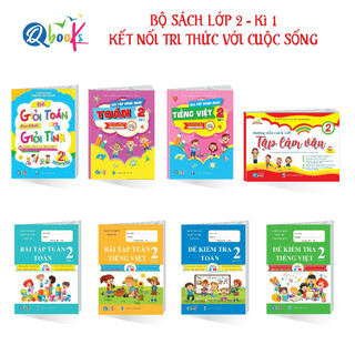 Sách- combo bộ sách lớp 2 - chương trình kết nối tri thức theo chuẩn bộ giáo dục