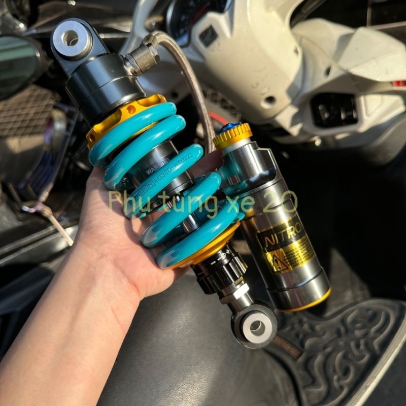 Phuộc nhún sau Nitron bình dầu cho ex 135 ex 150 ex 155 winner v1 winner x ....