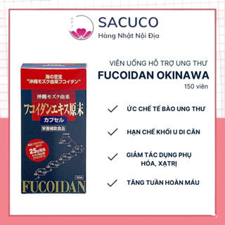 Viên uống tảo đỏ Fucoidan Okinawa 150 viên Nhật Bản