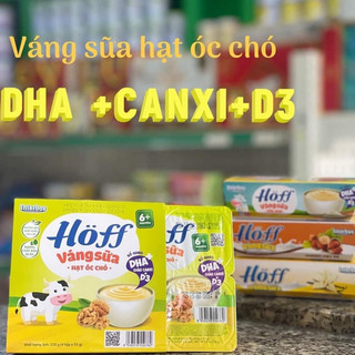 [ Date mới ] Váng sữa Hoff cho trẻ từ 6M ( óc chó , sữa non , hạt rẻ , vani)