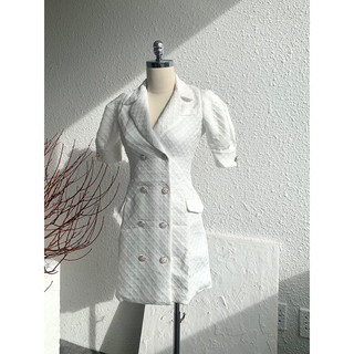 Đầm vest thiết kế tabao gấm xốp nổi sz S M L