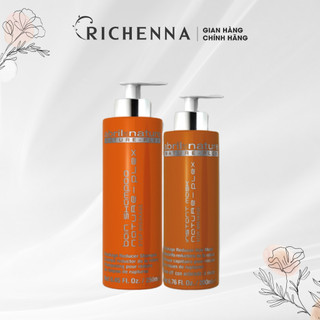 Bộ đôi Dầu gội và Mặt nạ Abril Et Nature - N-Plex - Dành cho tóc hư tổn nặng