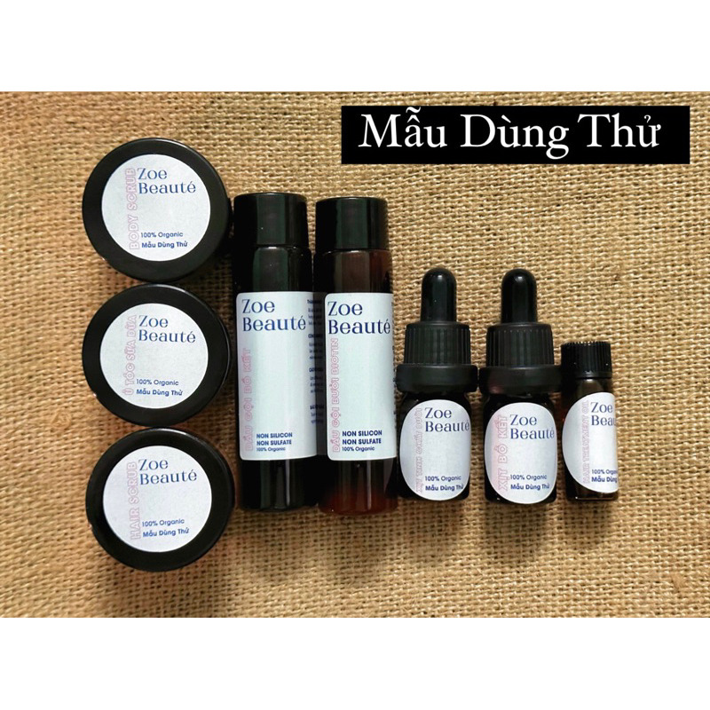 MẪU DÙNG THỬ 1 LẦN / TESTER / SAMPLE - ZOE BEAUTÉ