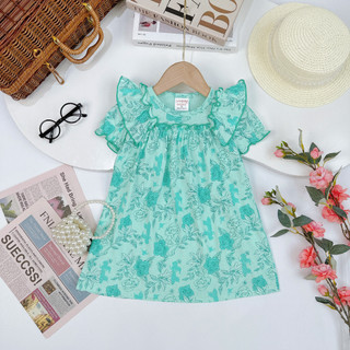 [ảnh thật][đầm cotton tiểu thư][10-21kg]