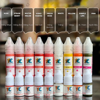 Mực môi/ màu xử lý yc mini size 5ml, full size 15ml