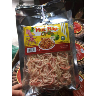 10 gói mực hấp cốt dừa kèm tương ớt