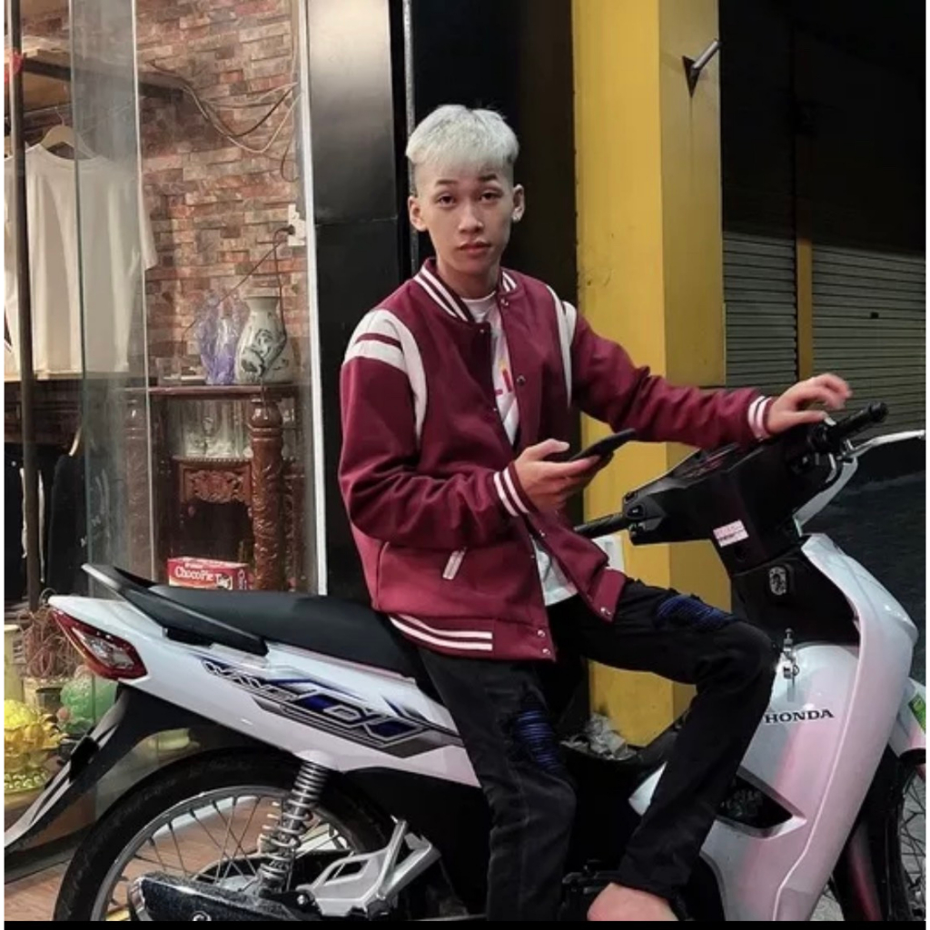 Áo Bomber Teddy hàng may kĩ 2 lớp phối vai da phong cách trẻ trung, Áo Khoác Unisex Nam Nữ