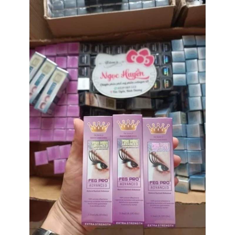 Chính Hãng) Serum Dưỡng Mi Mày 3 ml - bộ 3 cây mi mày giúp mi mày dài dày và rậm hơn