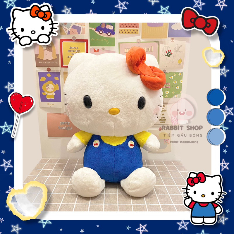 Thú Bông Hello Kitty của Sanrio hàng chính hãng Furyu Japan