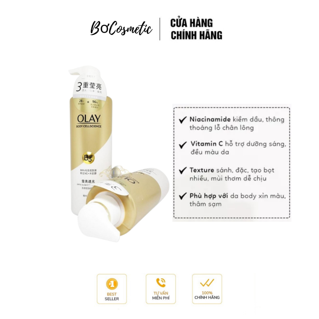 Sữa tắm Olay B3 Vitamin C