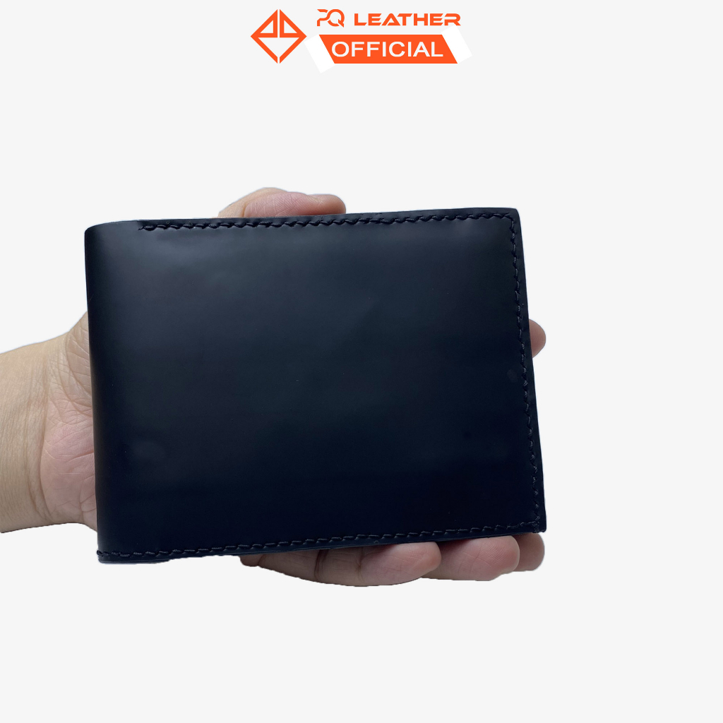 Ví nam da bò Pullup cao cấp nhỏ gọn PQ Leather PV56- Bảo hành 12 tháng
