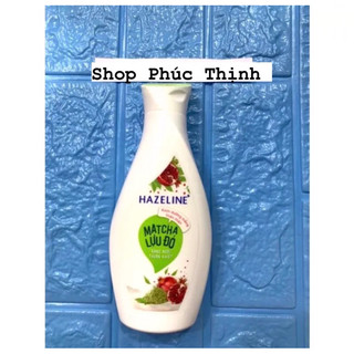 Sữa dưỡng thể hazaline mát cha lựu đỏ chai 230ml