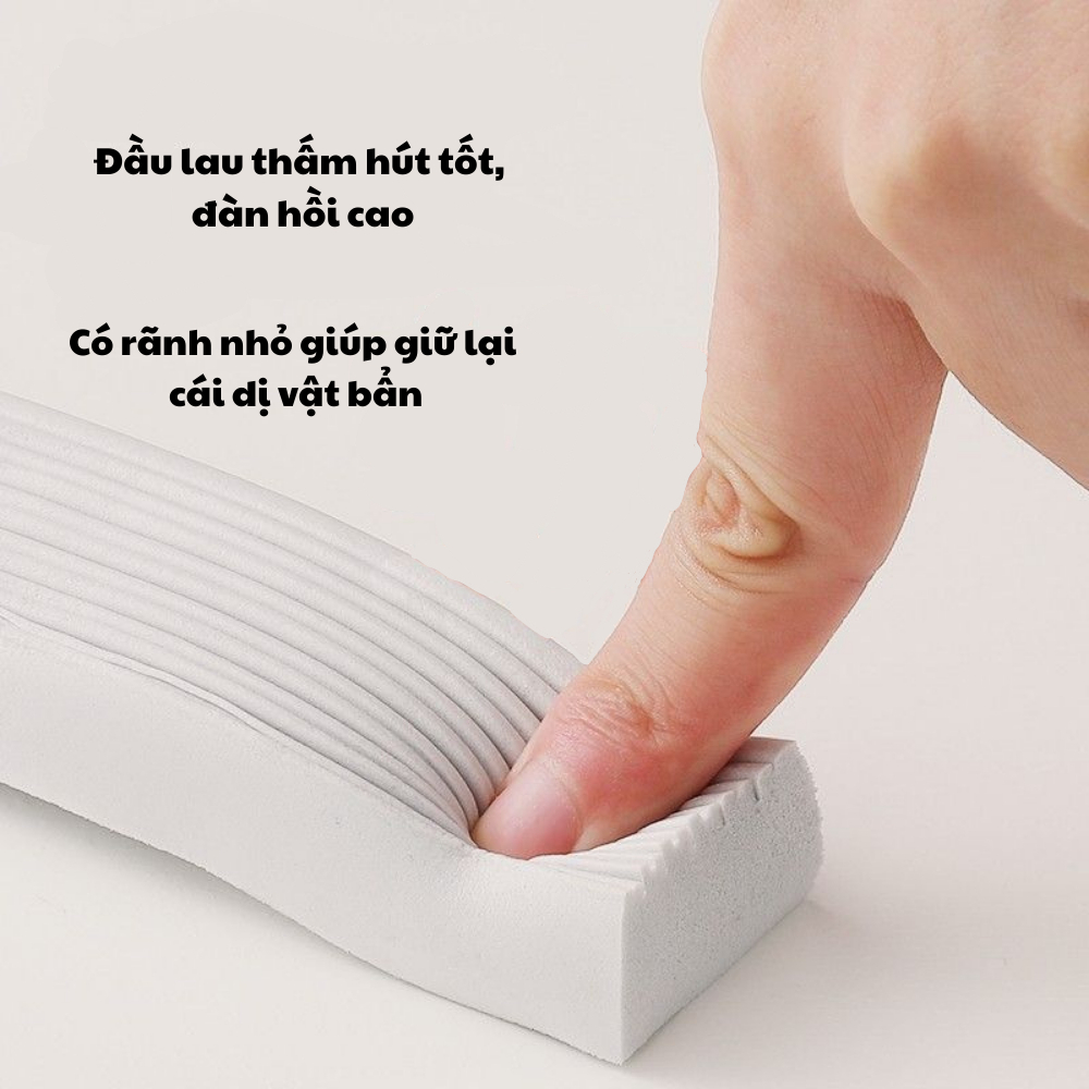 Cây Lau Bàn Bếp Tự Vắt Thông Minh Mini 25cm , Cây Lau Nhà Thông Minh Tự Vắt