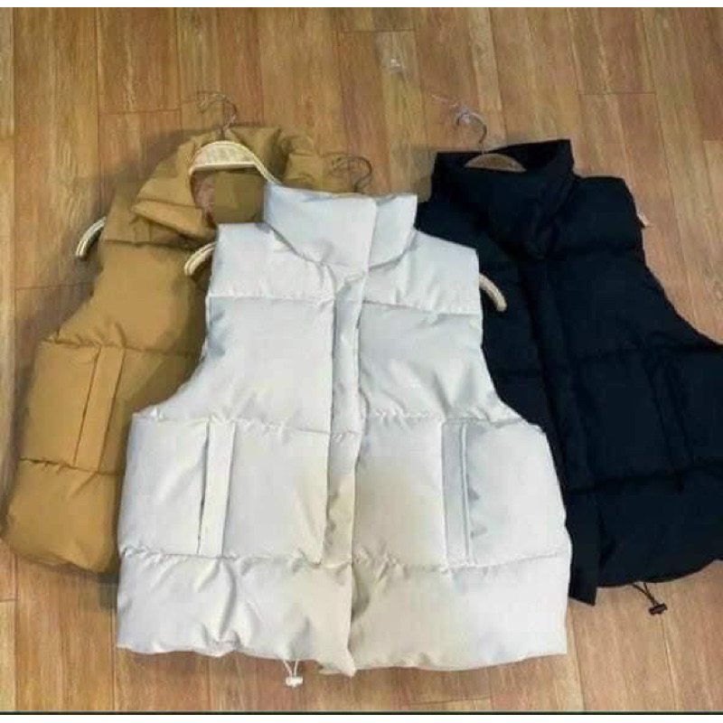 ÁO PHAO GILE ĐẸP 3 LỚP DÀY DẶN 2 MÀU ĐEN TRẮNG