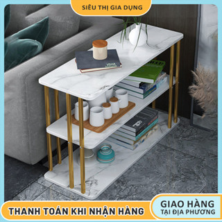  Kệ Decor Phòng Khách Bàn Trà Để Cạnh Ghế Sofa Thiết Kế Sang Trọng Hiện Đại 3 Tầng Tiện Lợi Đa Năng 