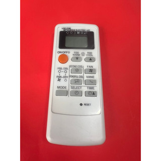 Điều khiển máy lạnh Mitsubishi (Màng hình đen)