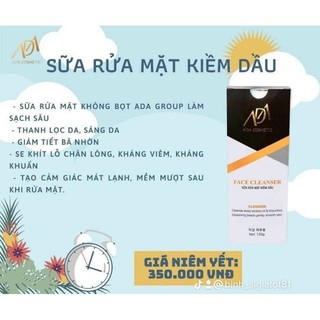 Sữa rửa mặt ADA Group